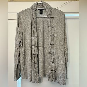 Open-front layering jacket